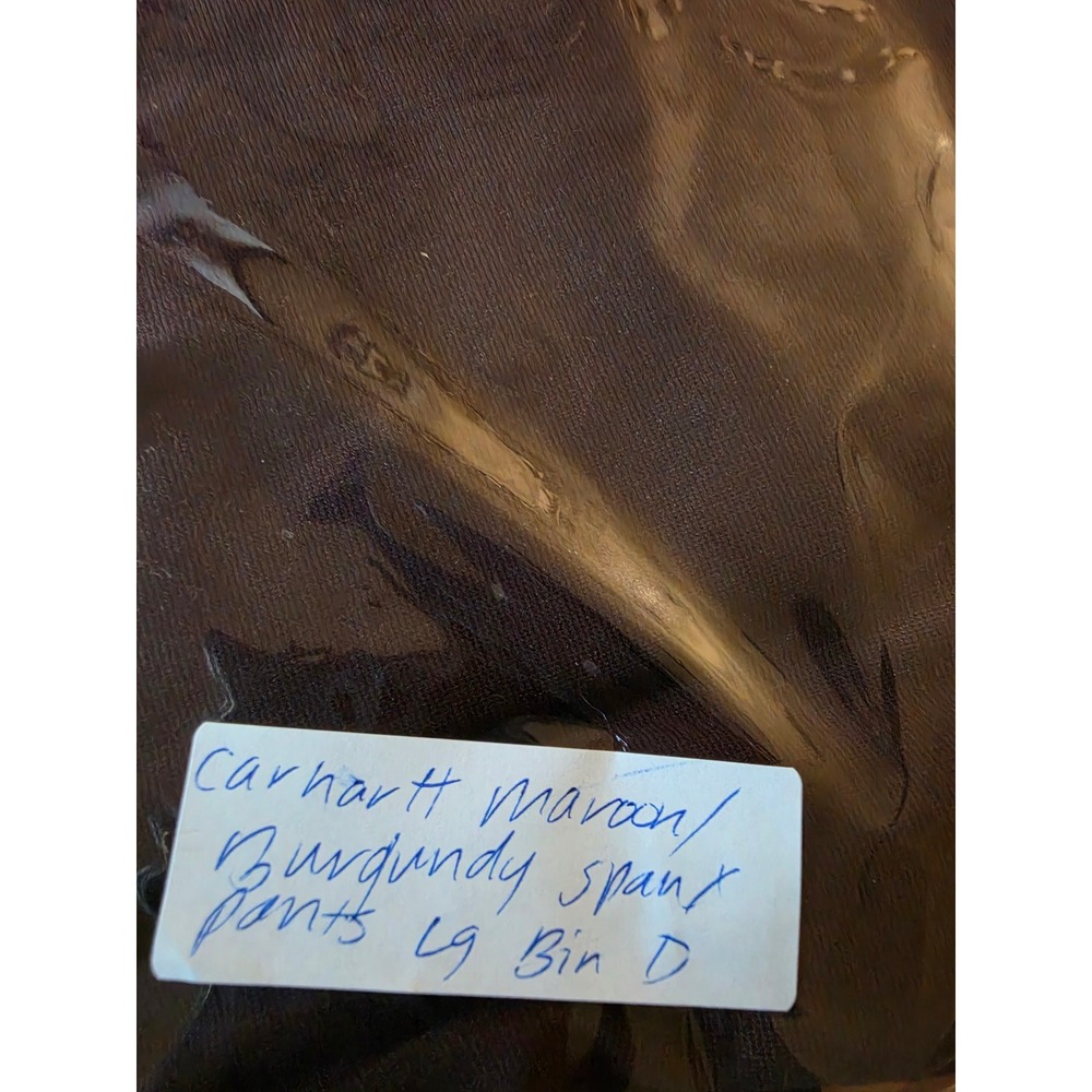 Carhartt Force Fitted Leggings Womens Large Brown Utility Cargo Pockets Hiking - Picture 9 of 9